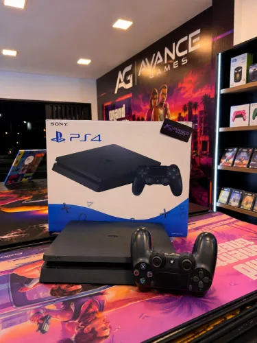 Ps4 slim 500gb seminovo