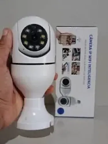 Câmera Wi-Fi bocal monitoramento imagem excelente