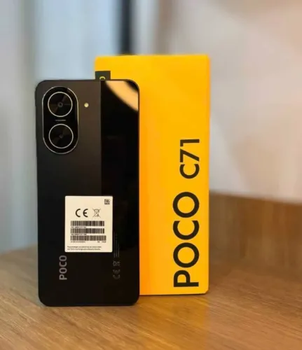 XIAOMI POCO C71 128GB/4GB RAM - APARELHO NOVO COM GARANTIA