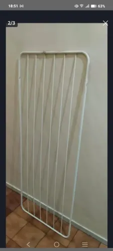 Varal de teto 20 reais
