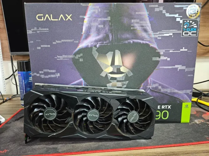 Placa de video Rtx 4090 24gb Galaxy Loja fisica ac trocas