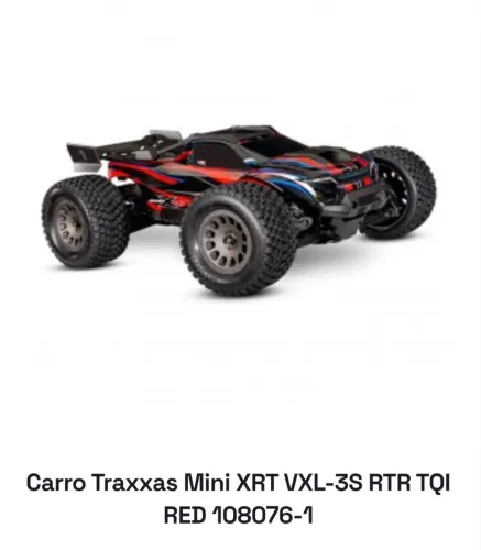 Carro Traxxas Mini XRT VXL-3S RTR TQI