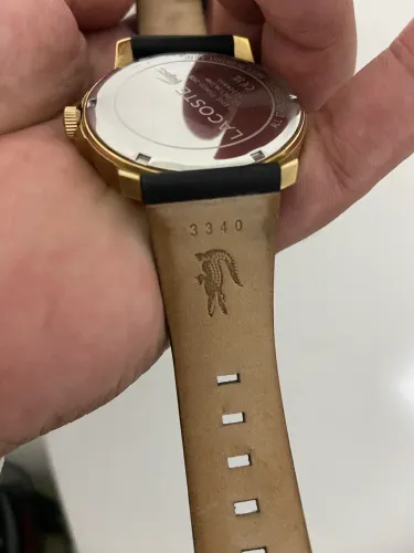 Relógio Lacoste série ilimitada semi-novo 