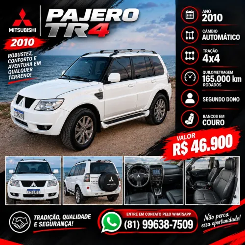 Mitsubishi Pajero TR4 2.0/ 2.0 Flex 16V 4X4 Aut. 2010