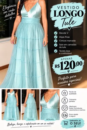 Vestido de Festa