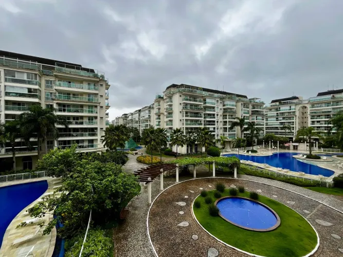 Lindo apt Le Parc, malhor condominio da Barra da Tijuca