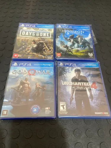 Lote Jogos Playstation 4