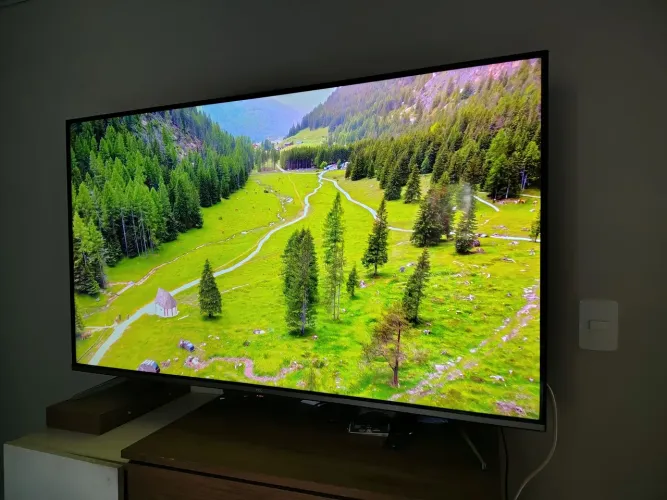 Smart TCL 55 polegadas 4k Android com Alexa com Bluetooth integrado