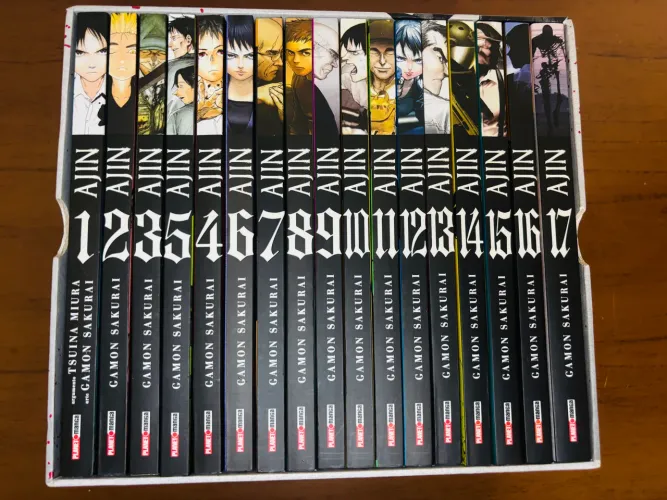 Box Mangá Ajin 1-17 Completo