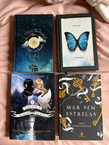 KIT COM 4 LIVROS USADOS ? EXCELENTE ESTADO DE CONSERVAÇÃO