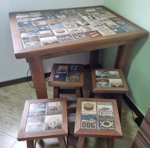 Mesa retrô