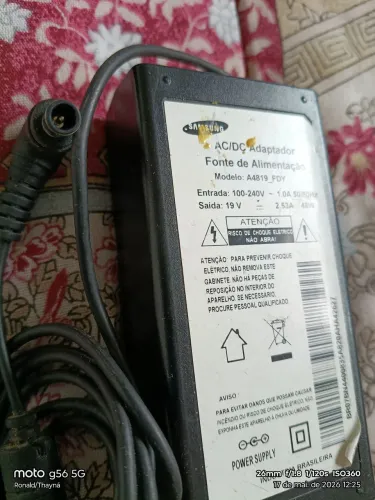 Fonte Samsung 19v 