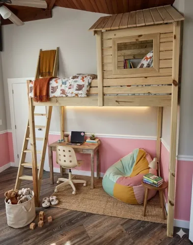 Cama infantil de solteiro + colchão