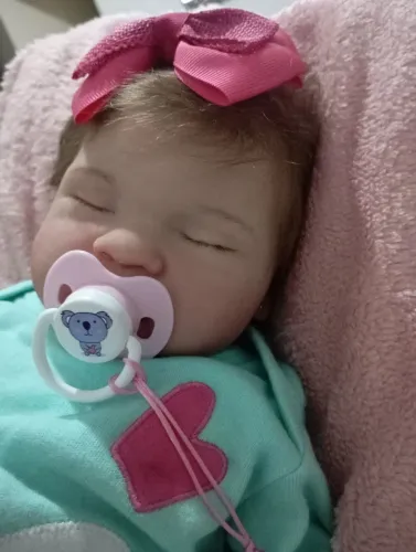 Vendo bebe reborn silicone sólido 