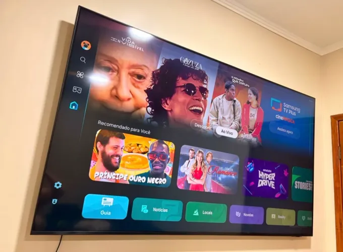 Tv 75 Samsung 5 meses de uso