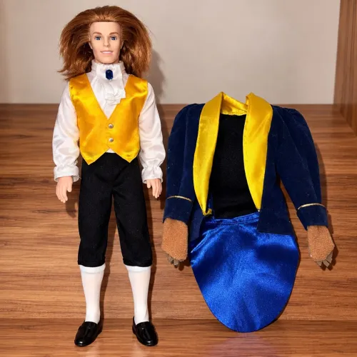 Boneco Príncipe Adam A Bela e a Fera Mattel Disney 1991 Vintage Colecionadores