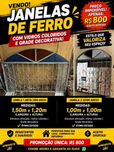 Janela De Ferro