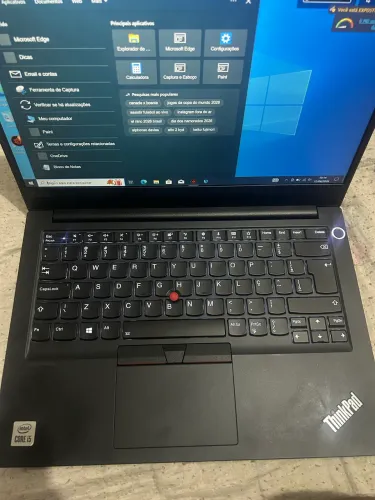 Notebook Lenovo thinkpad i5 geração 10 8gb ram ssd256gigas 