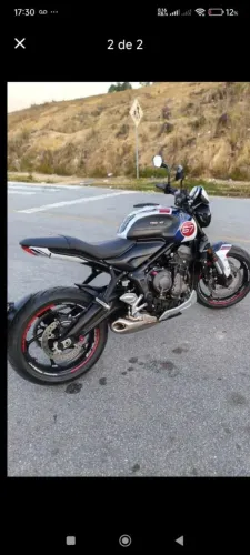 Triumph Trident Triple Tribute 660 2025