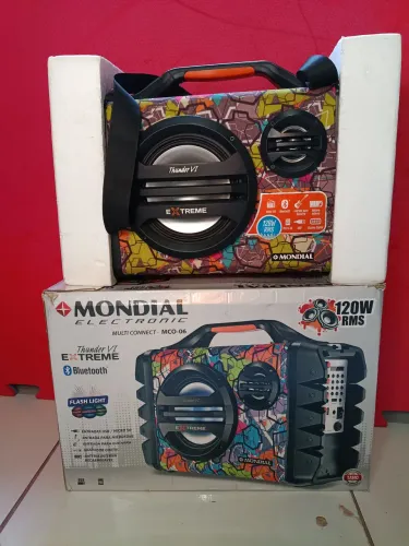 CAIXA DE SOM MUNDIAL ELETRONIC MULTI CONNECT MCO-06 / 120MRS