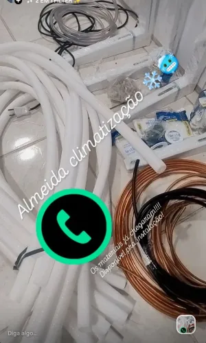 Instalação ar condicionado 