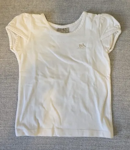 Blusa infantil branca Milon, tamanho 1