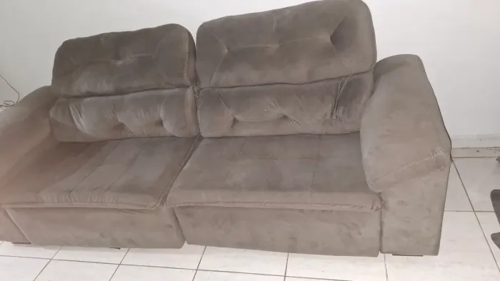 Sofá retrátil reclinavel