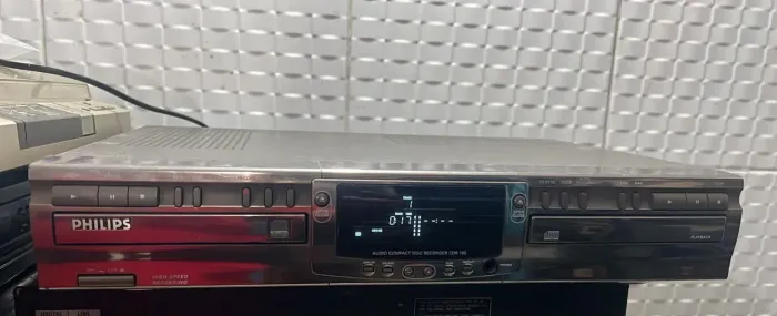 Gravador de cd Philips CDR 765 DUAL