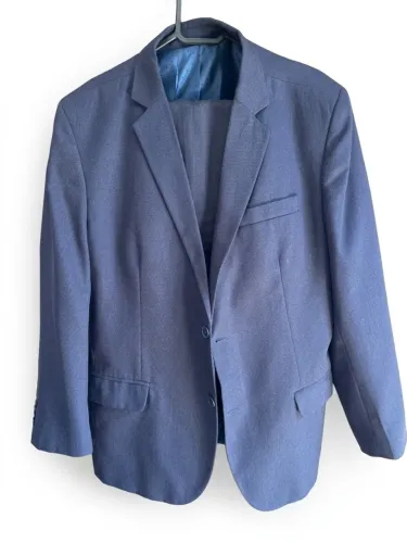 Terno Slim - Azul Marinho tamanho 50