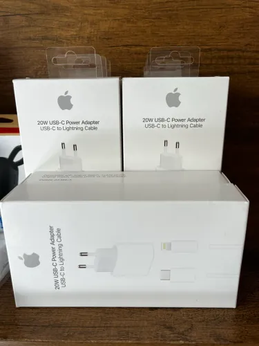 Cabo + Fonte para iPhone - excelente Qualidade!