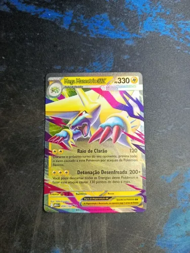 Carta pokémon Mega Manetric