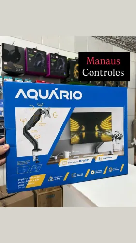 Suporte de Monitor Articulado Instalação em morsa - Promoção