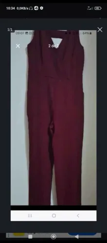 Vende-se um macacão feminino tamanho P por $80reais pagamento á vista no dinheiro ou pix 