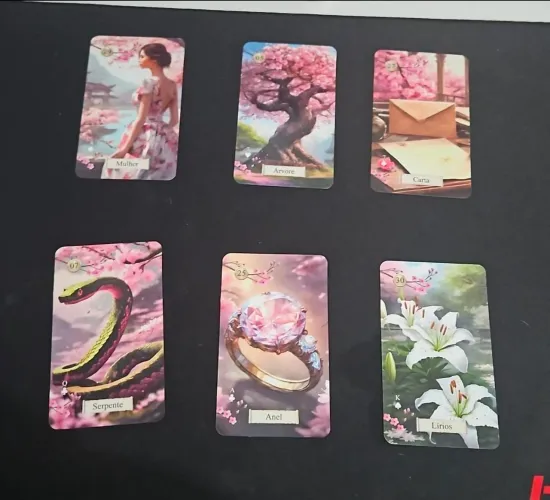 O Baralho Lenormand Ed. Flor De Cerejeira Sakura