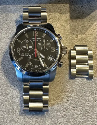 RELÓGIO CERTINA DS PODIUM CHRONOGRAPH