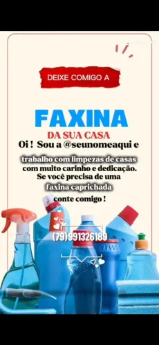 Casa Limpa, Vida Leve!"