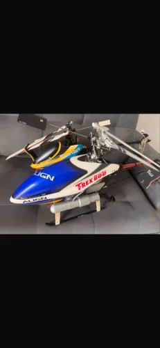? VENDO ALIGN T-REX 500 + T-REX 600 NITRO PRO + RÁDIO FUTABA 7C ?