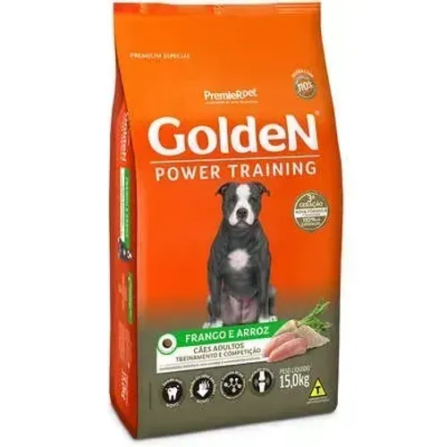 Ração Golden Power Adulto 15kg. VR. 170,00 - Com delivery Grátis em Udia