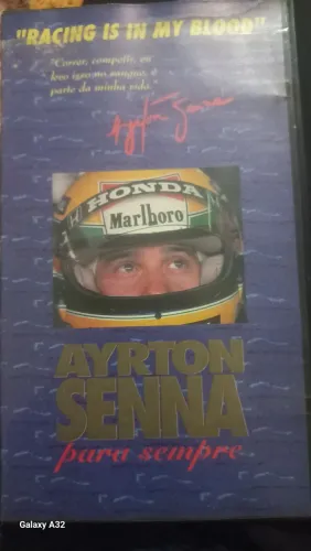 Vendo fita VHS oficial rara ayrton senna