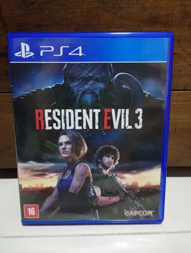 Resident Evil 3 Remake PS4 mídia física