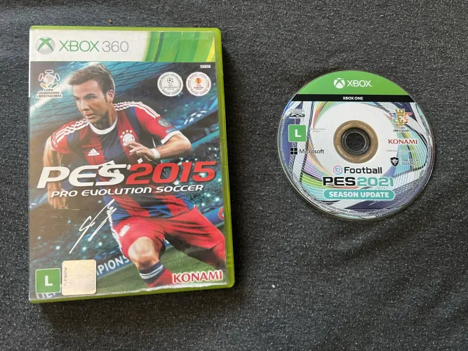 Pes 2015 e 2021 x Box