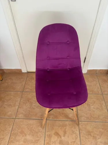 2 cadeiras magenta