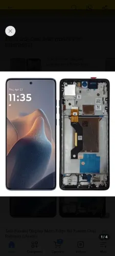 Display moto Edge 60 fusion USADO ORIGINAL. Sem arranhado.