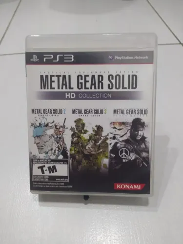 JOGO PS3 ORIGINAL - METAL GEAR SOLID HD COLLECTION