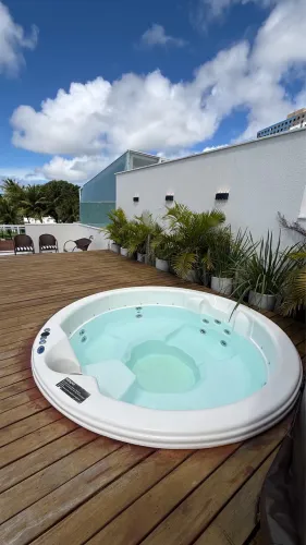 Cobertura no In Mare Bali beira mar