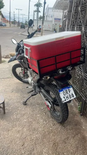 Vendo Bagageiro trabalhado pra Isopor ou cooler, feito recentemente.