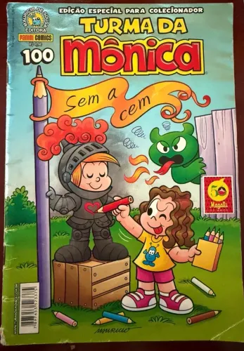 Edição Especial Colecionador Turma Da Mônica Vol. 100 - Sem a Cem