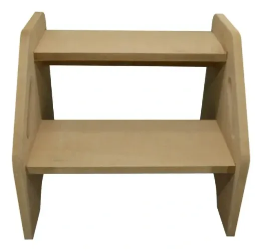 Escadinha 2 Degraus Maca Estética Mdf (entrego em Colombo)