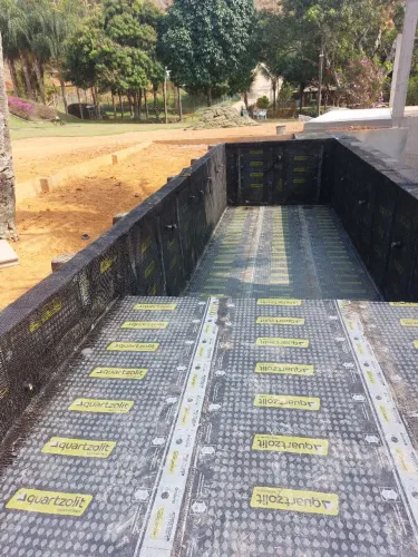 Impermeabilização dê manta asfáltica 