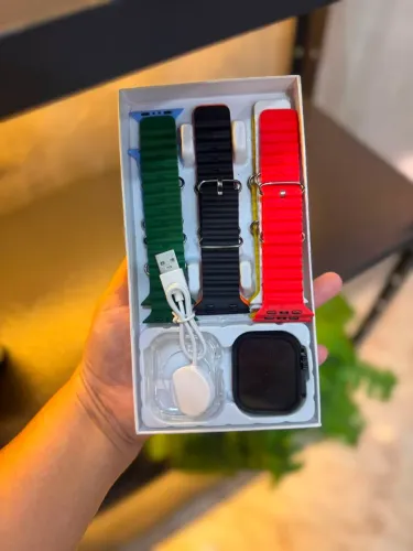 Smartwatch s20 44mm com 7 pulseiras capa e película